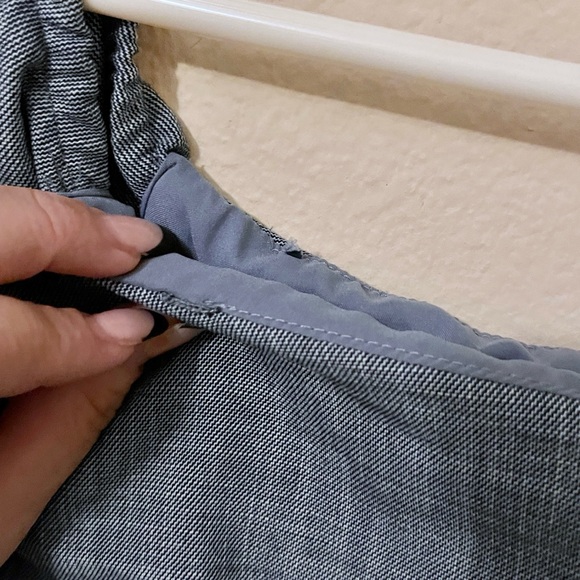 Banana Republic Chambray Off The Shoulder A Line Dress Womens size 12 - Picture 9 of 11